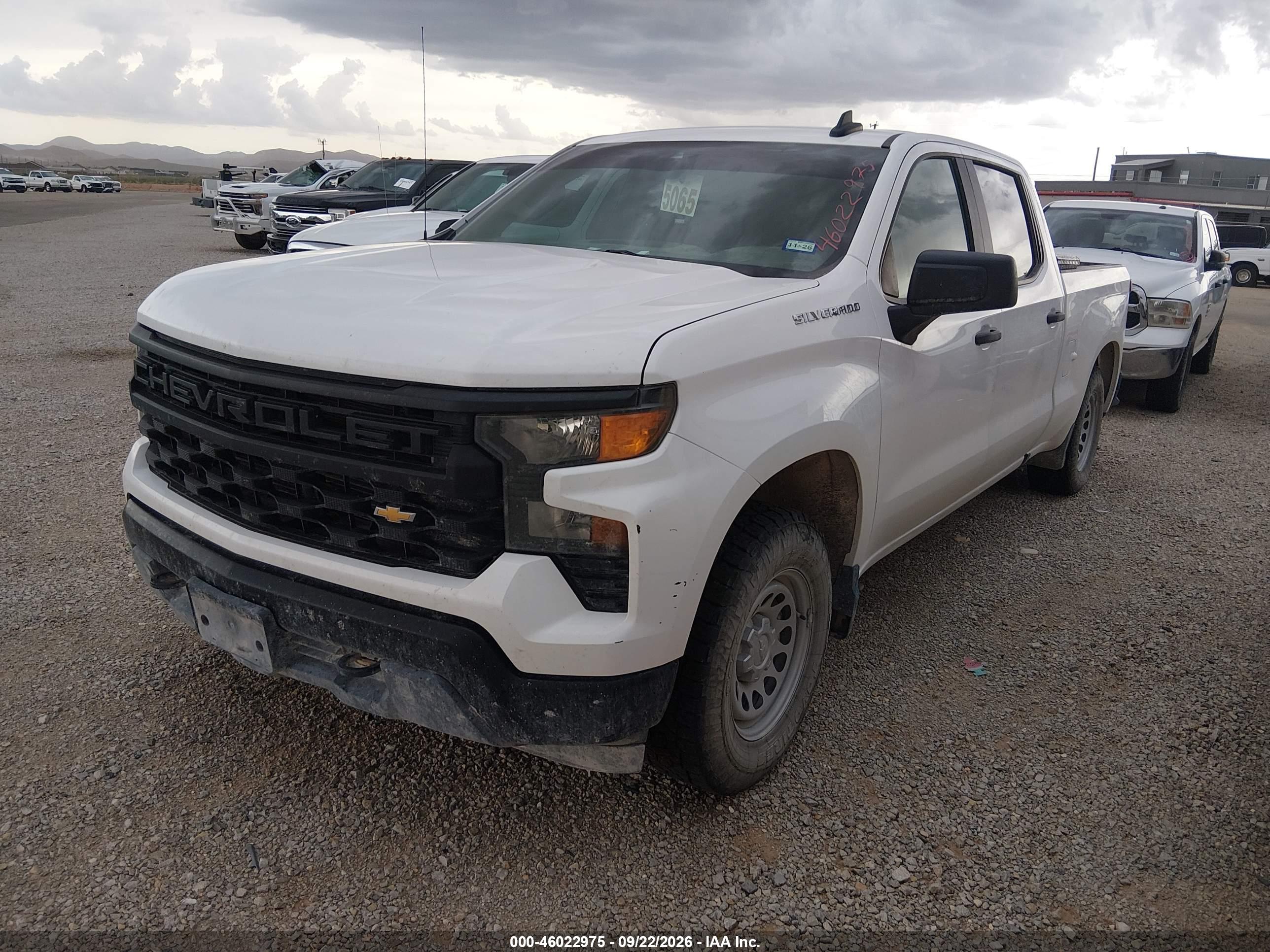 2023 CHEVROLET SILVERADO 1500 4WD  STANDARD BED WT — I2