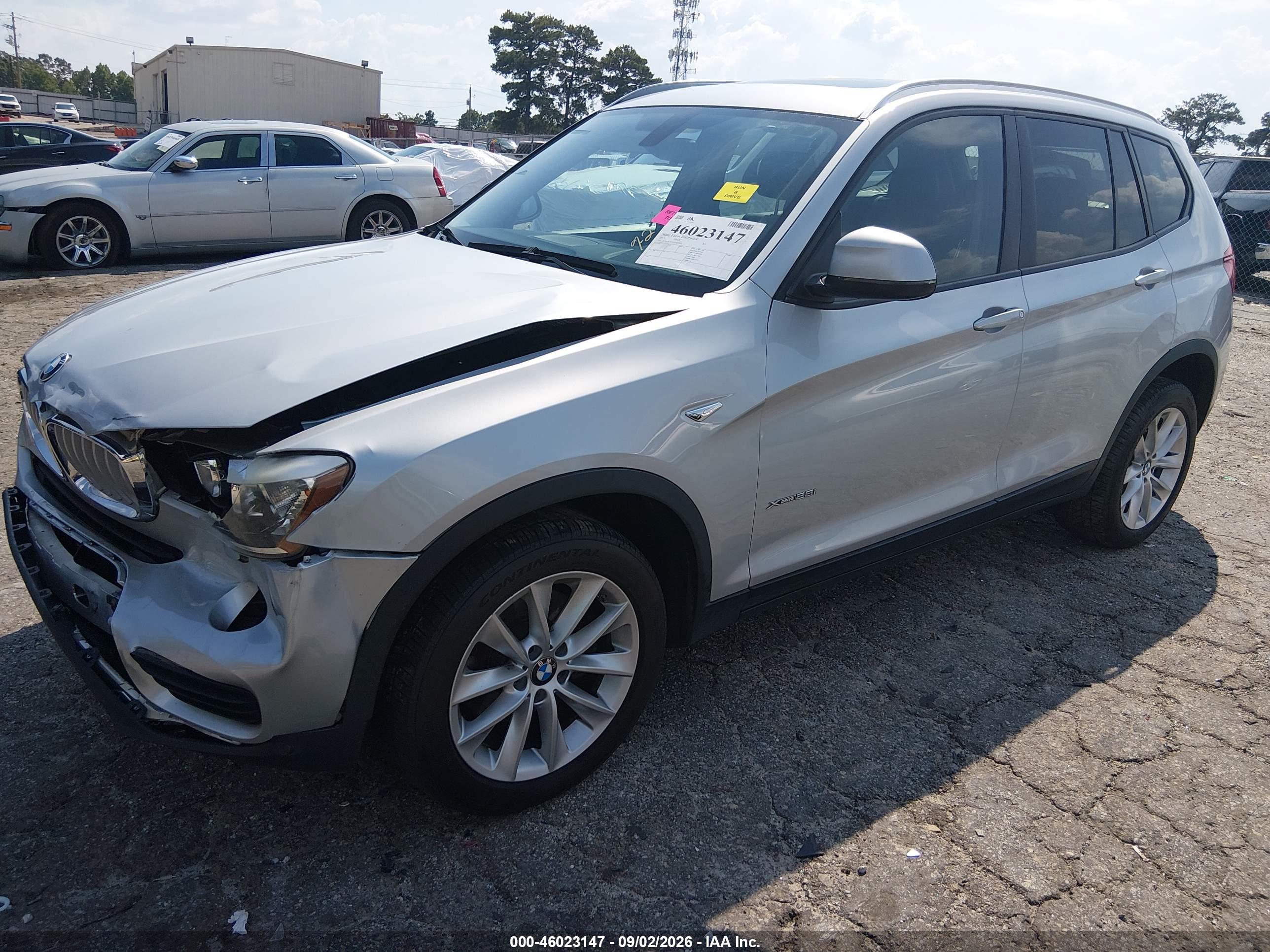2015 BMW X3 XDRIVE28I — I2