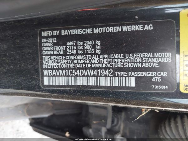 2013 BMW X1 SDRIVE28I — I9