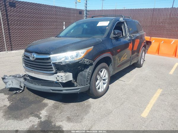 2016 TOYOTA HIGHLANDER — I2