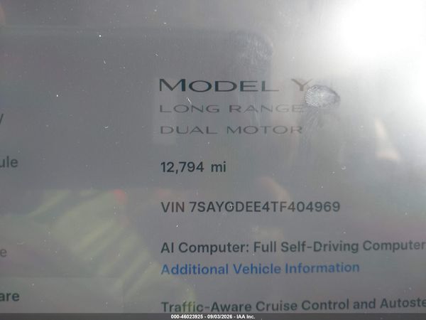 2026 TESLA MODEL Y — I118