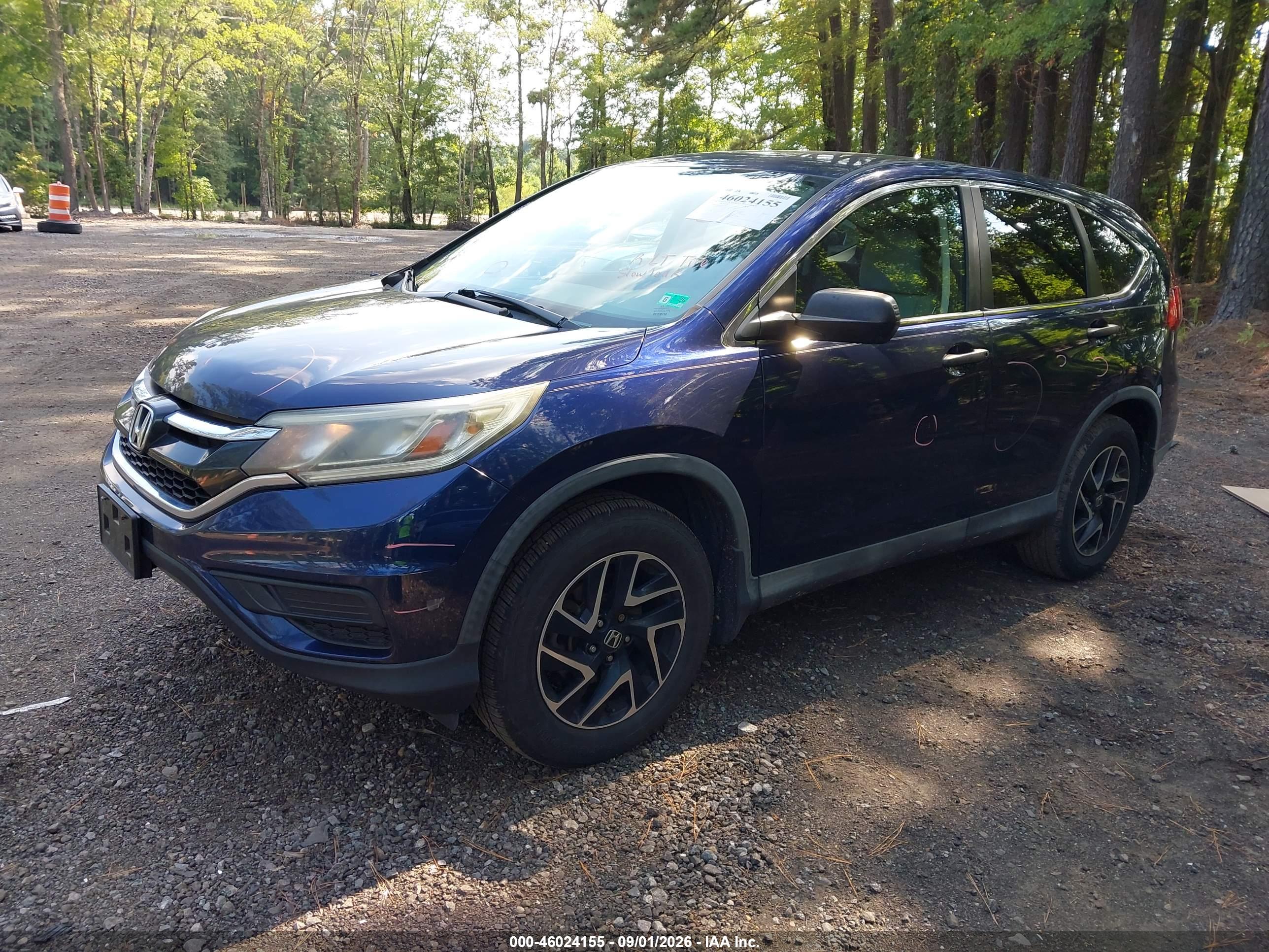 2016 HONDA CR-V SE — I2