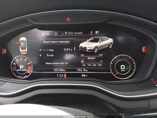 2018 AUDI S5 3.0T PREMIUM PLUS — I7