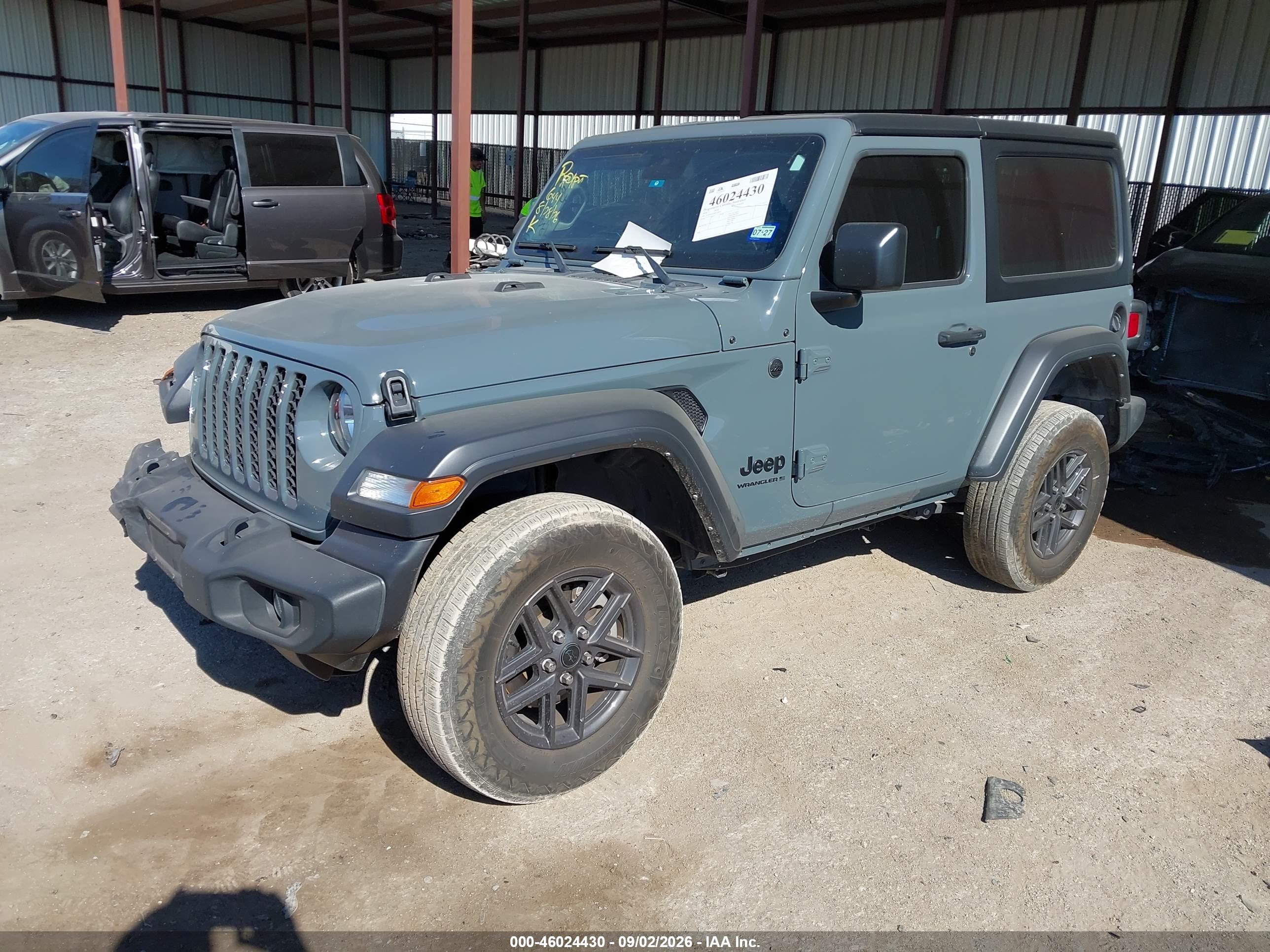 2024 JEEP WRANGLER 2-DOOR SPORT S 4X4 — I2