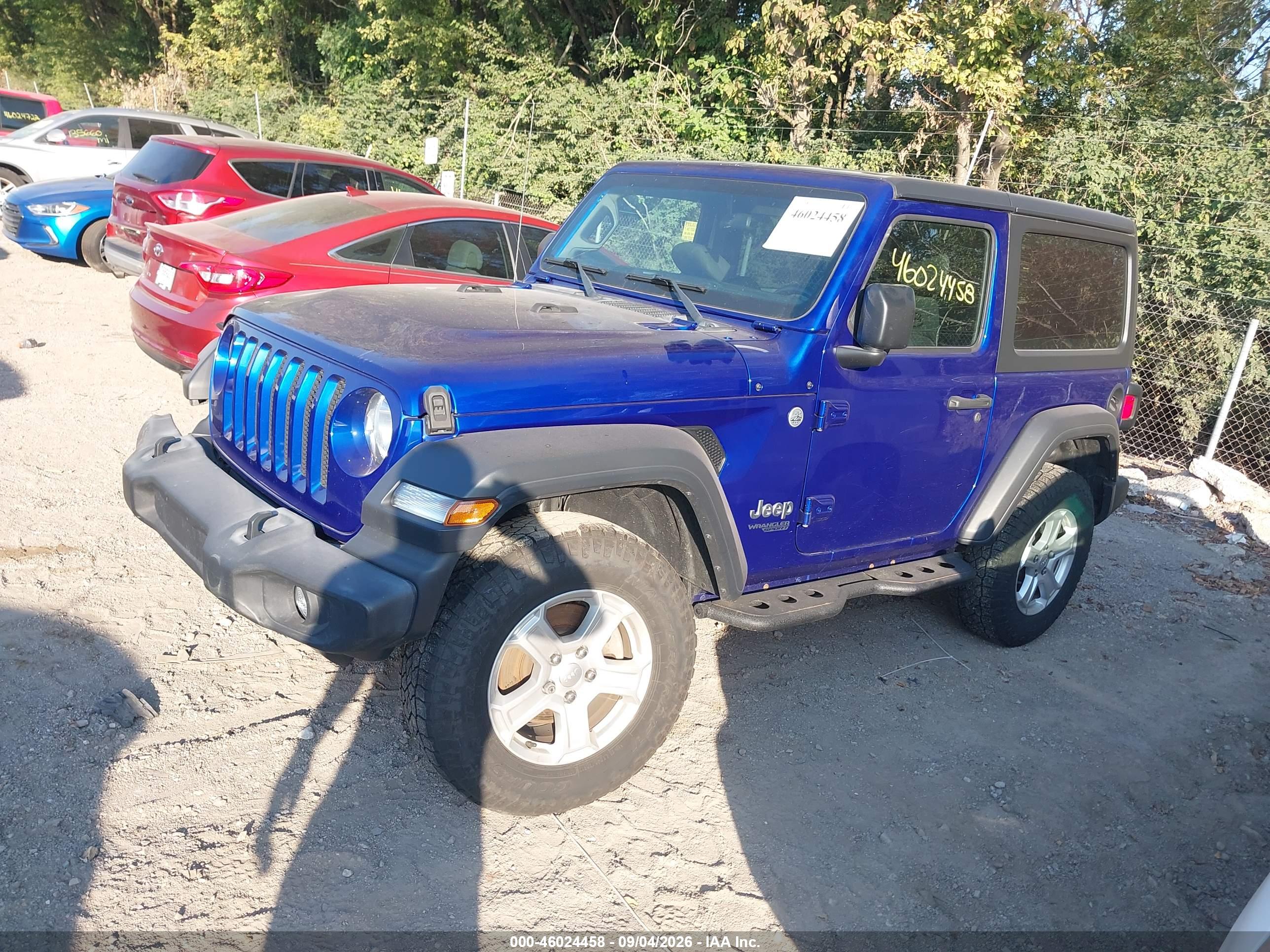 2018 JEEP WRANGLER SPORT S 4X4 — I2