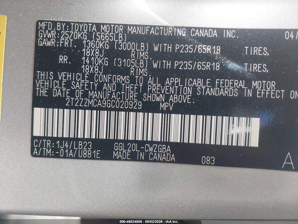 2016 LEXUS RX 350