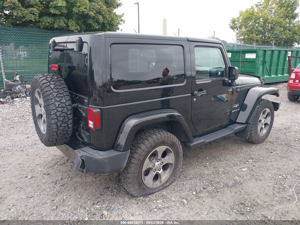 2017 JEEP WRANGLER SAHARA 4X4 — I4