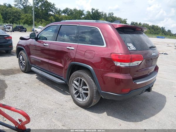 2018 JEEP GRAND CHEROKEE LIMITED 4X2 — I3