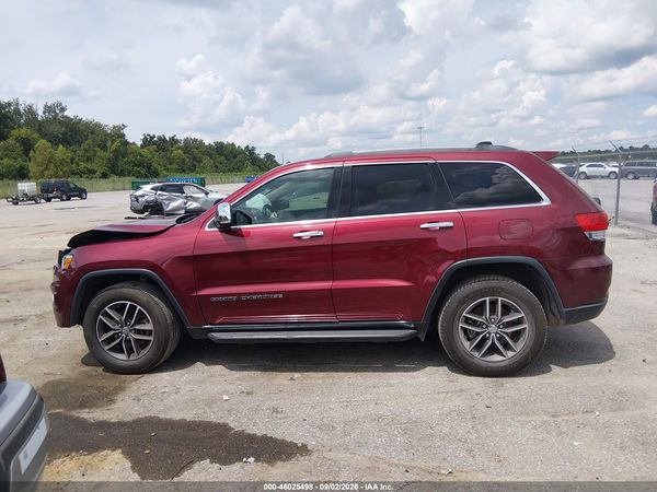 2018 JEEP GRAND CHEROKEE LIMITED 4X2 — I117