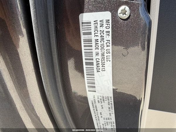 2021 CHRYSLER VOYAGER LXI — I9