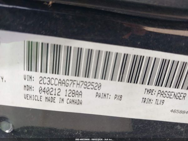 2015 CHRYSLER 300 LIMITED — I9