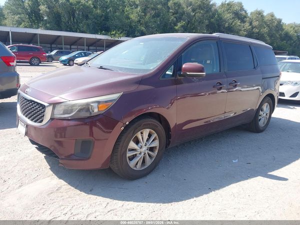 2016 KIA SEDONA — I2