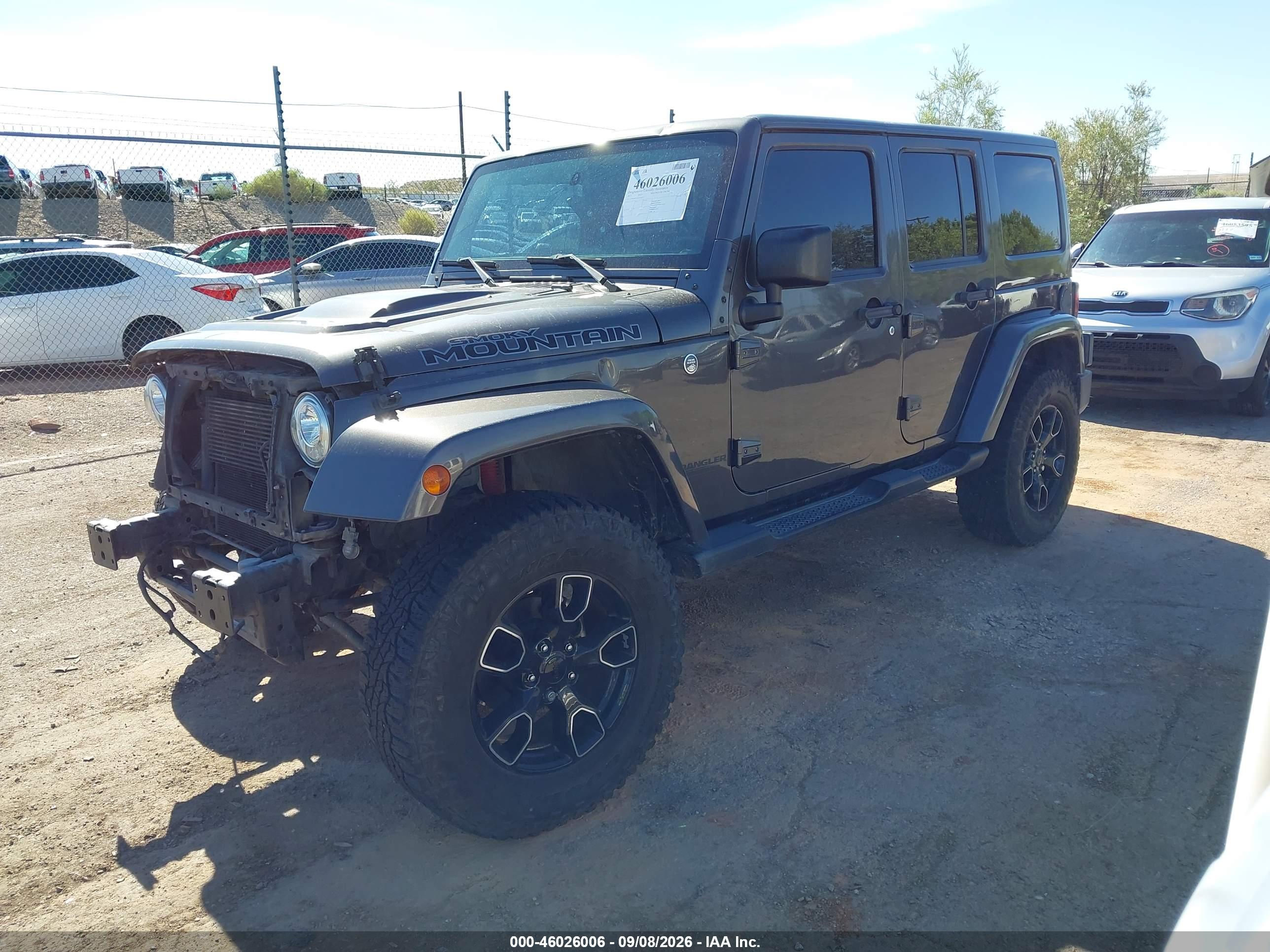 2017 JEEP WRANGLER UNLIMITED SMOKY MOUNTAIN — I2