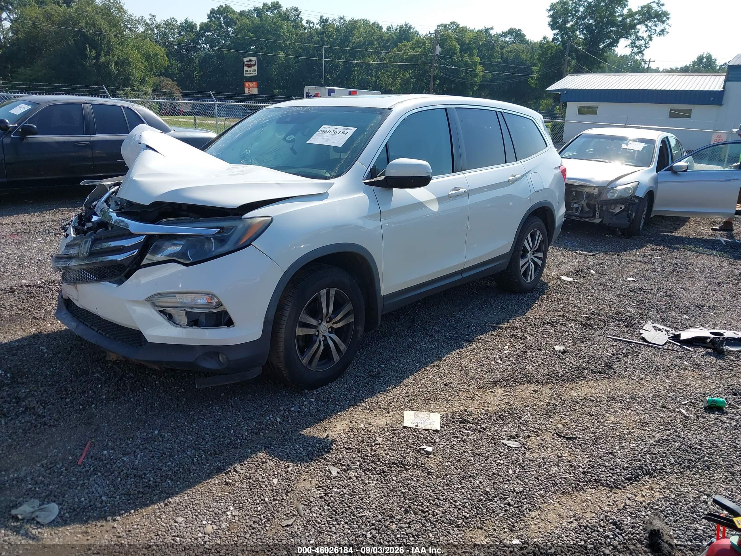 2018 HONDA PILOT EX-L — I2
