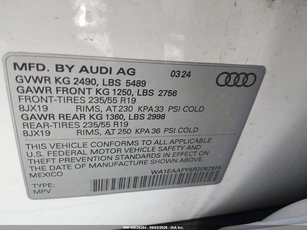 2024 AUDI Q5