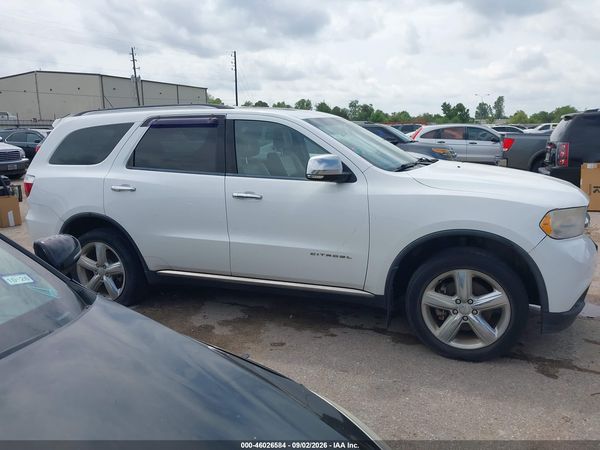 2013 DODGE DURANGO CITADEL — I116