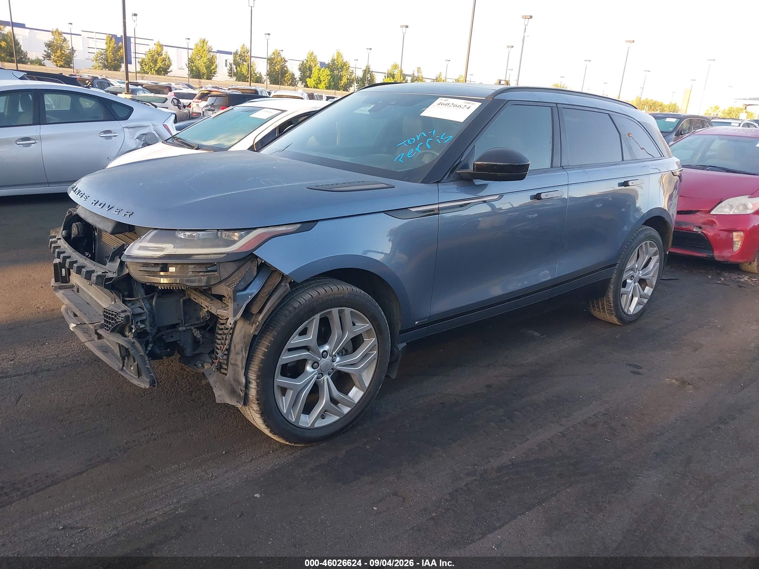 2018 LAND ROVER RANGE ROVER VELAR P250 SE R-DYNAMIC — I2