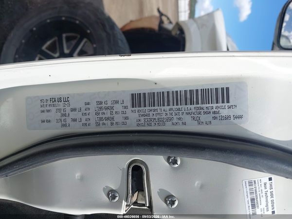 2016 RAM 3500 LARAMIE — I9