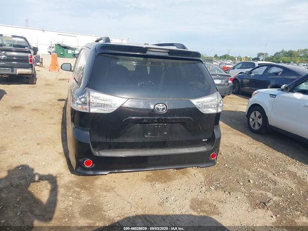 2012 TOYOTA SIENNA SE 8 PASSENGER