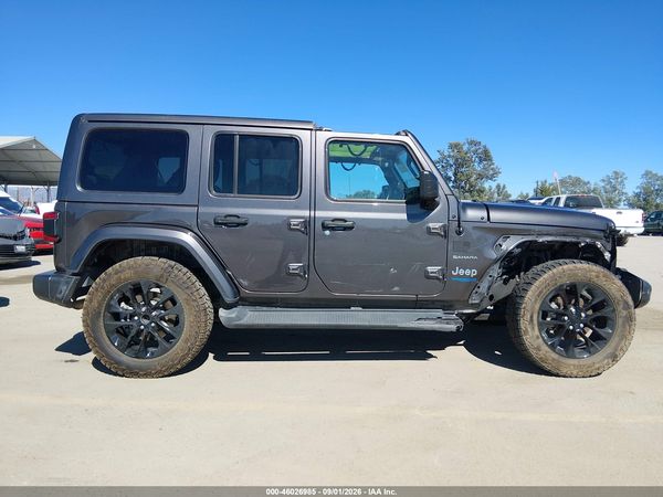2021 JEEP WRANGLER 4XE UNLIMITED SAHARA 4X4