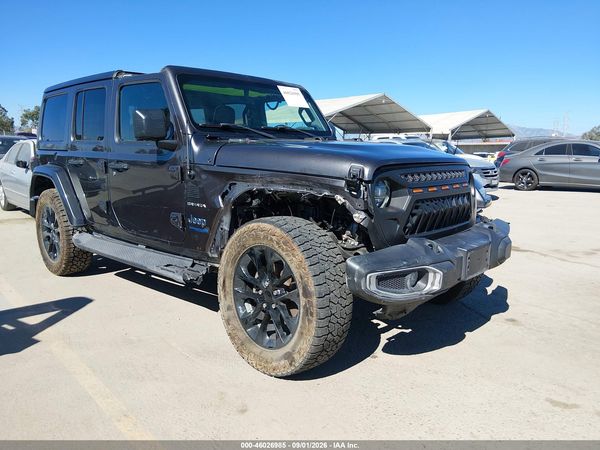2021 JEEP WRANGLER 4XE UNLIMITED SAHARA 4X4