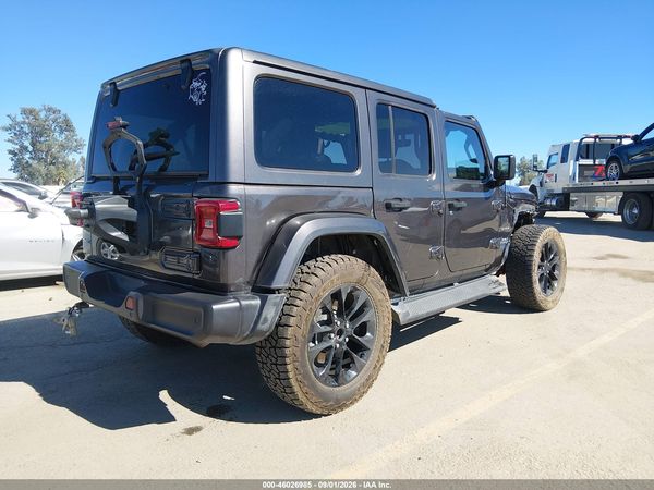2021 JEEP WRANGLER 4XE UNLIMITED SAHARA 4X4