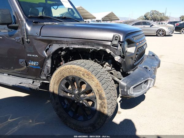 2021 JEEP WRANGLER 4XE UNLIMITED SAHARA 4X4