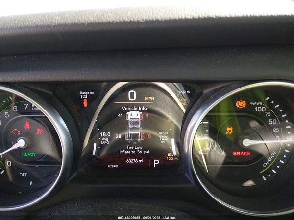 2021 JEEP WRANGLER 4XE UNLIMITED SAHARA 4X4