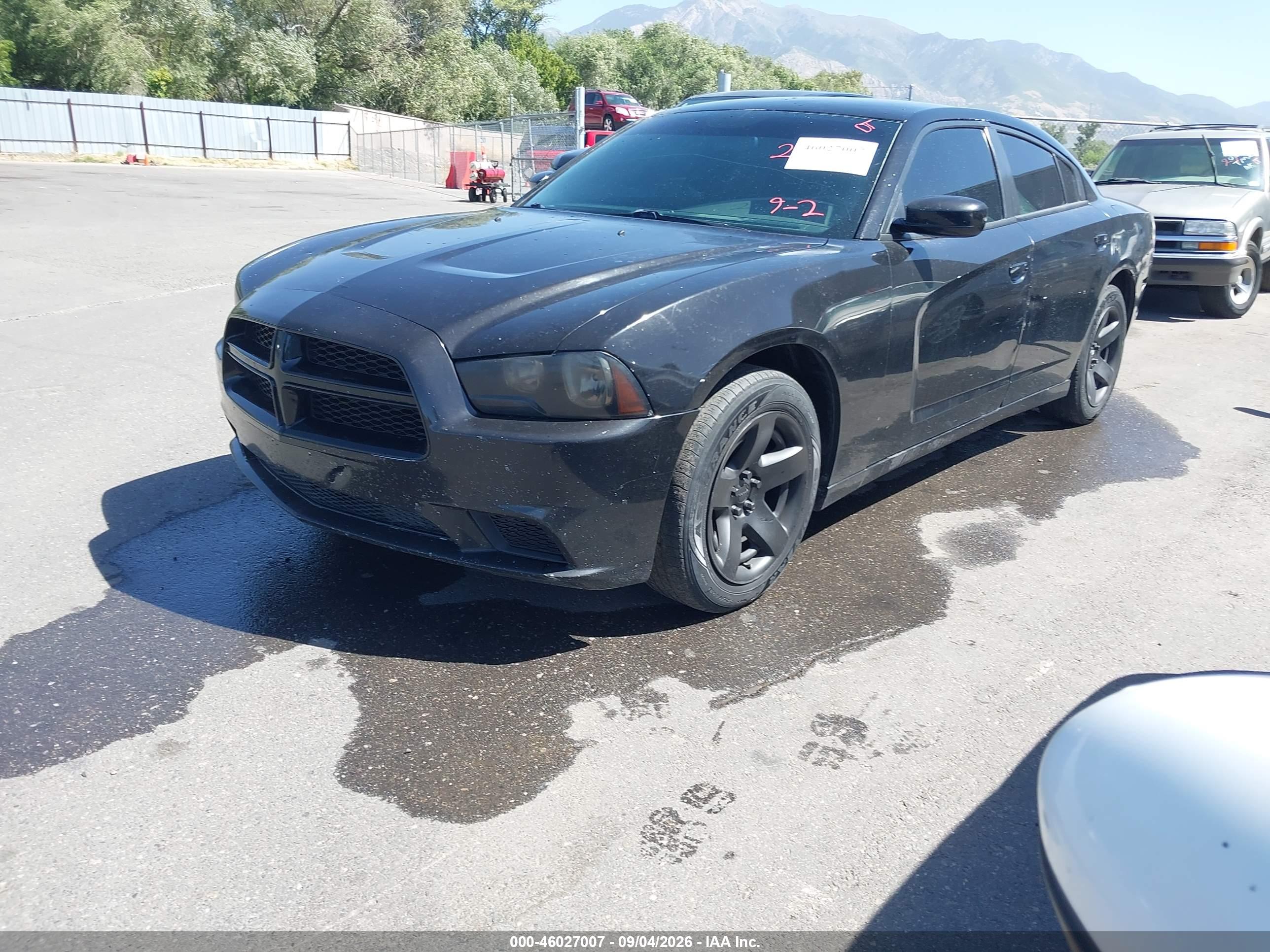 2013 DODGE CHARGER POLICE — I2