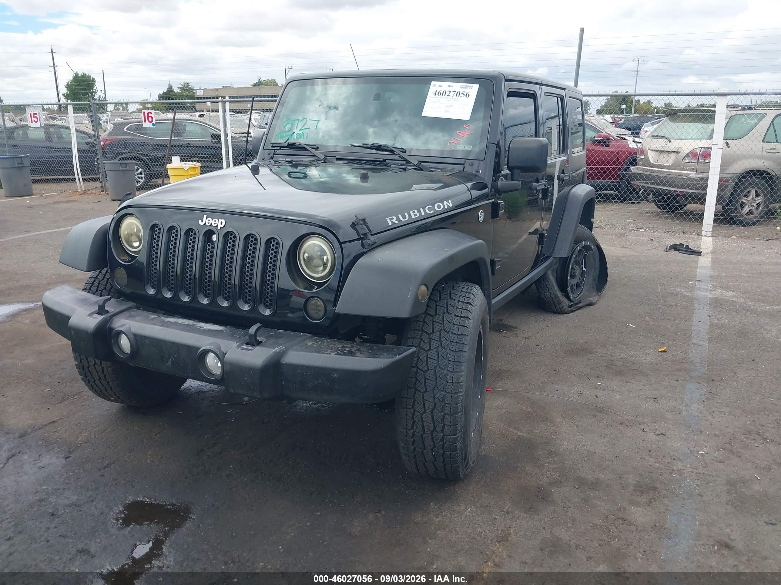 2016 JEEP WRANGLER UNLIMITED RUBICON — I2