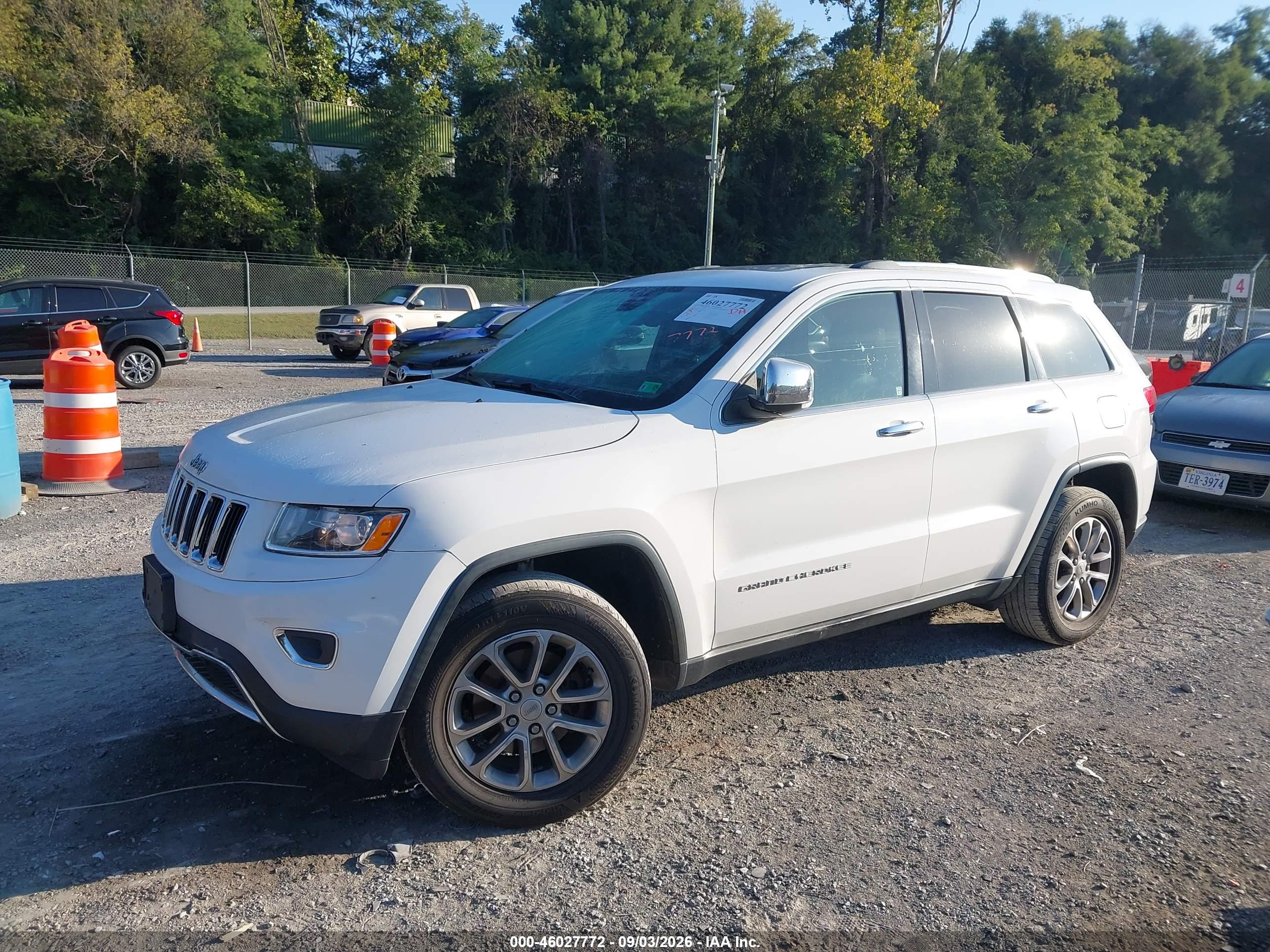 2016 JEEP GRAND CHEROKEE LIMITED — I2