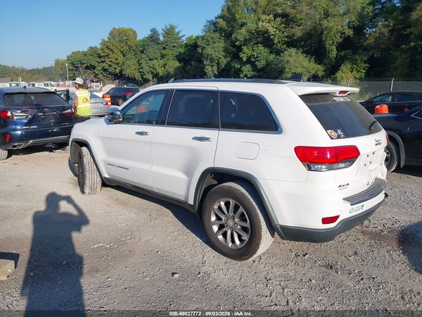 2016 JEEP GRAND CHEROKEE LIMITED — I3