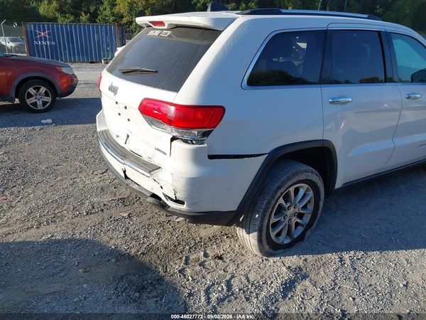 2016 JEEP GRAND CHEROKEE LIMITED — I6