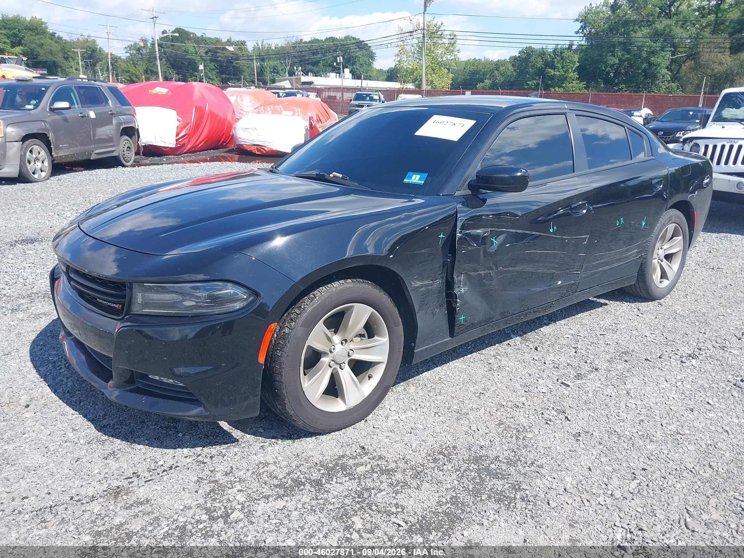 2018 DODGE CHARGER SXT PLUS RWD — I2