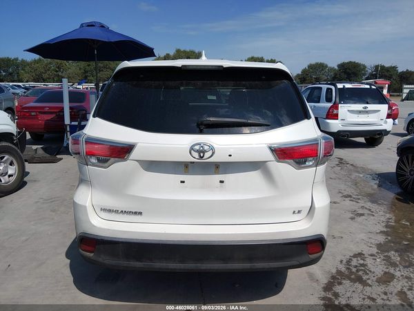2016 TOYOTA HIGHLANDER LE PLUS V6 — I119