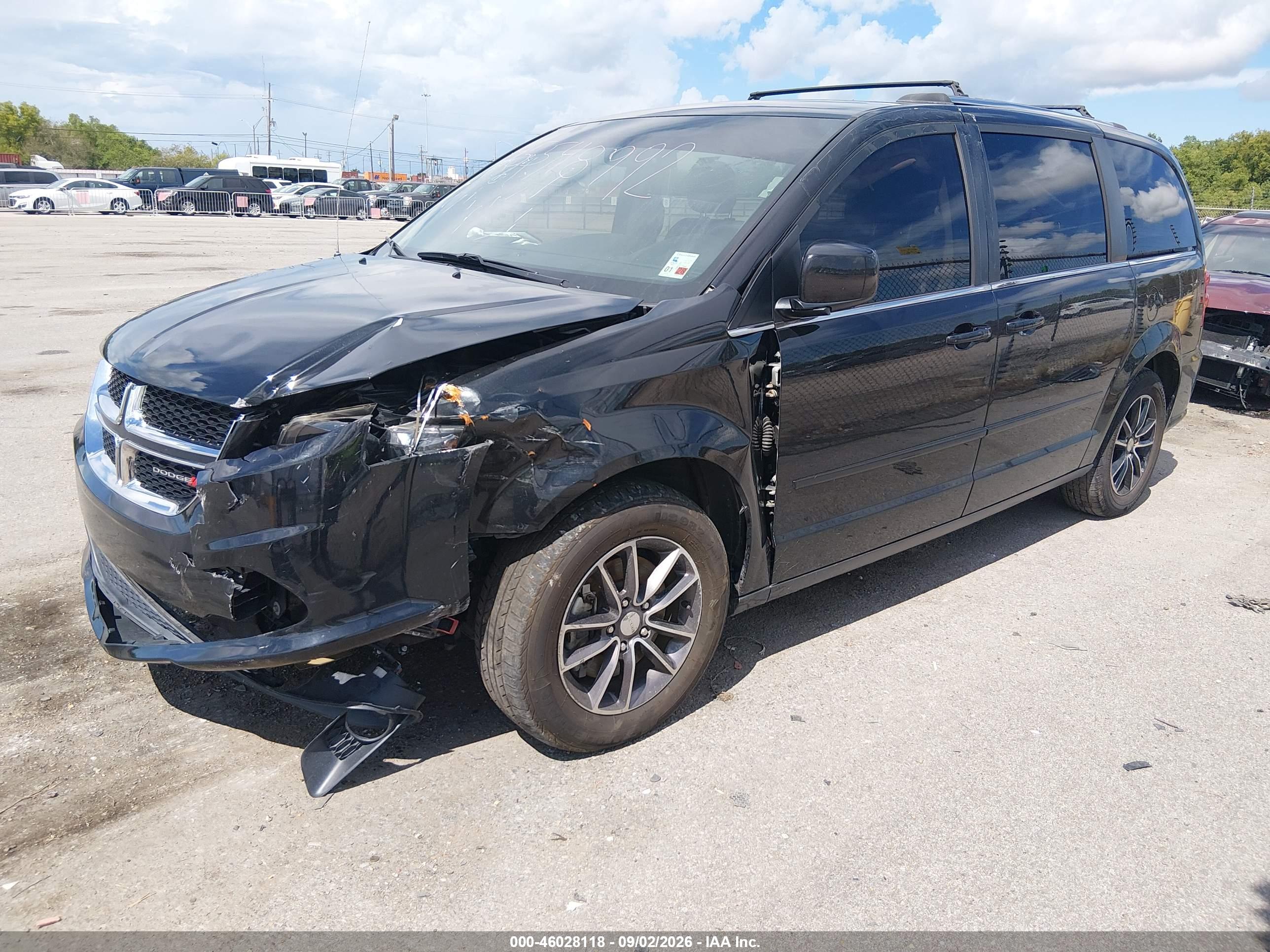 2017 DODGE GRAND CARAVAN SXT — I2