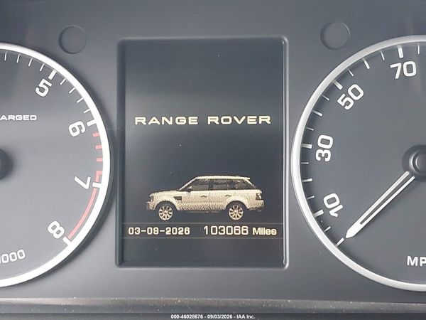 2013 LAND ROVER RANGE ROVER SPORT SUPERCHARGED