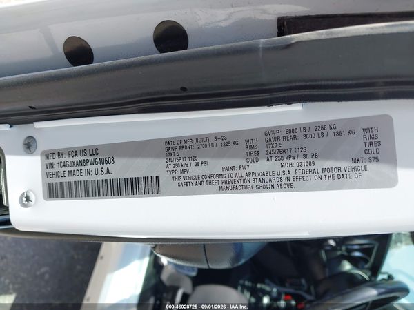 2023 JEEP WRANGLER 2-DOOR SPORT 4X4