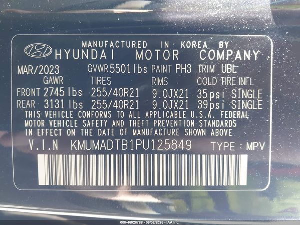 2023 GENESIS GV70 2.5T AWD — I9