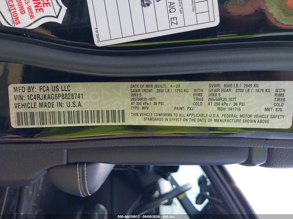 2023 JEEP GRAND CHEROKEE L ALTITUDE 4X4
