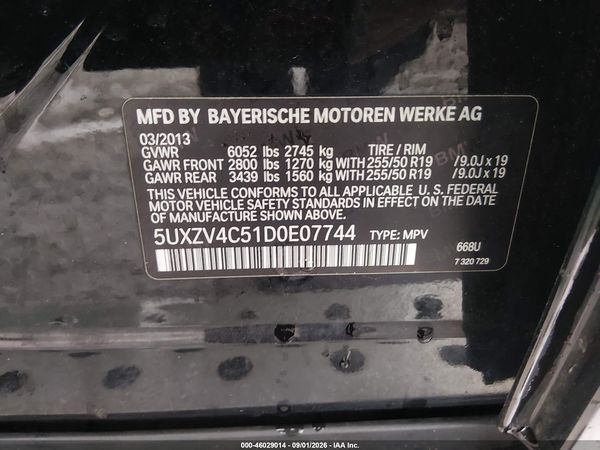 2013 BMW X5