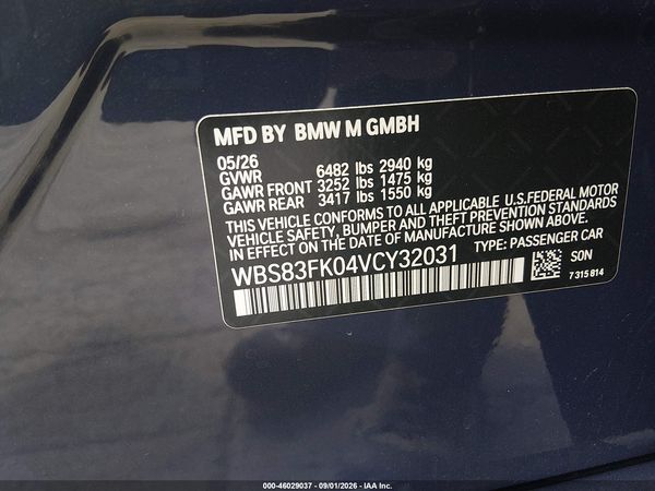 2027 BMW M5 — I9