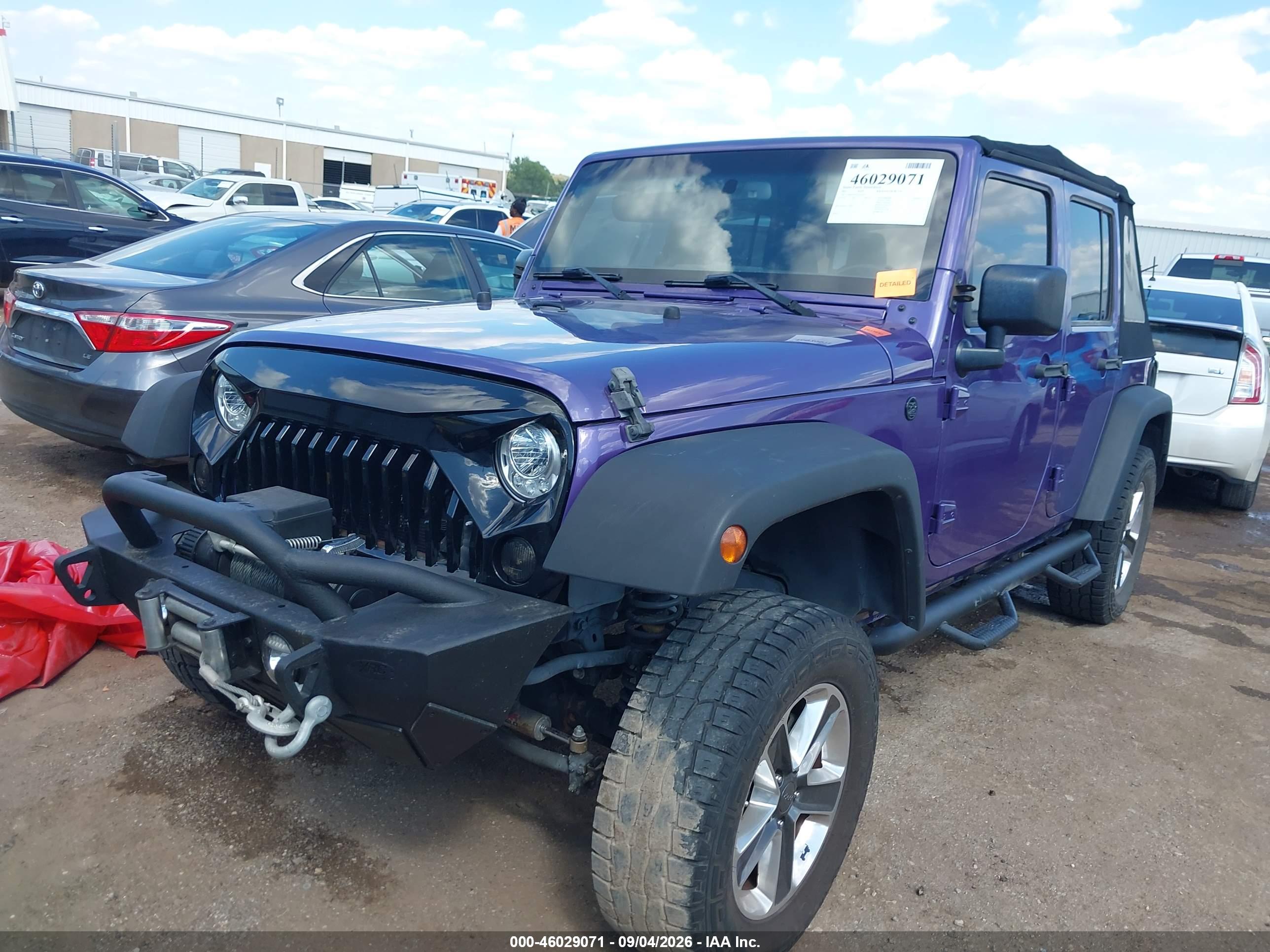 2018 JEEP WRANGLER JK UNLIMITED SPORT S 4X4 — I2