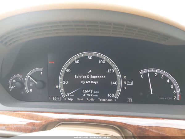 2013 MERCEDES-BENZ S 550 4MATIC — I7