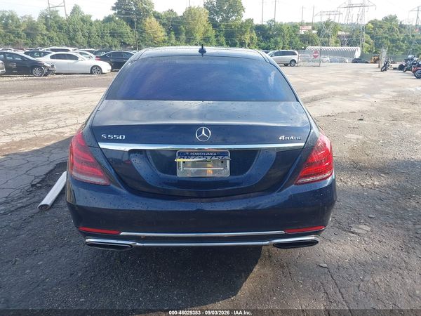 2015 MERCEDES-BENZ S 550 4MATIC