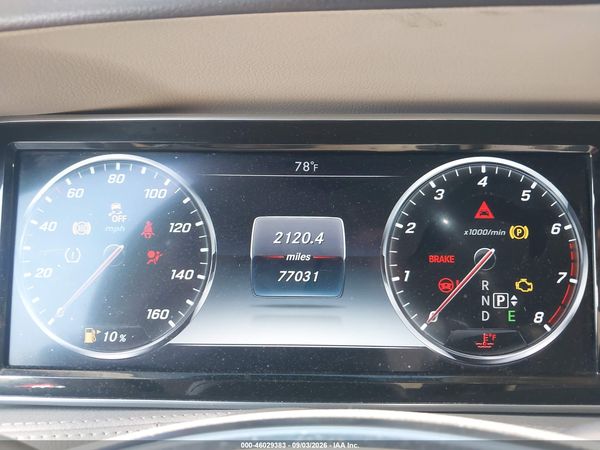2015 MERCEDES-BENZ S 550 4MATIC