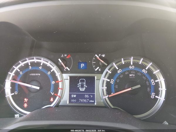 2016 TOYOTA 4RUNNER LIMITED — I7