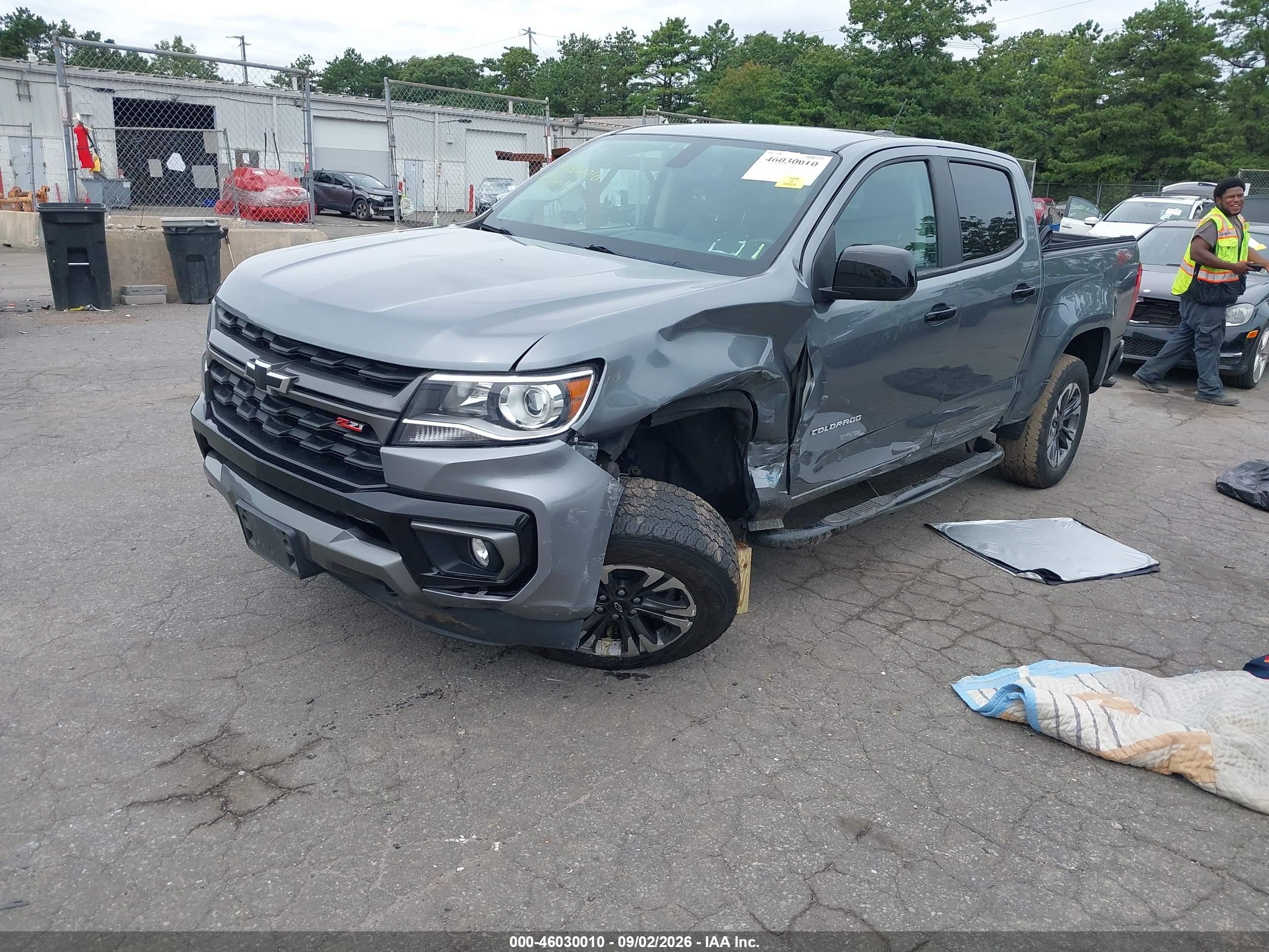 2022 CHEVROLET COLORADO 4WD  SHORT BOX Z71 — I2