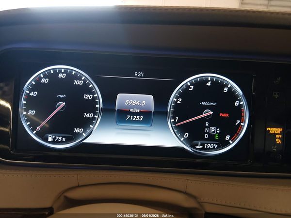 2015 MERCEDES-BENZ S 550 S550