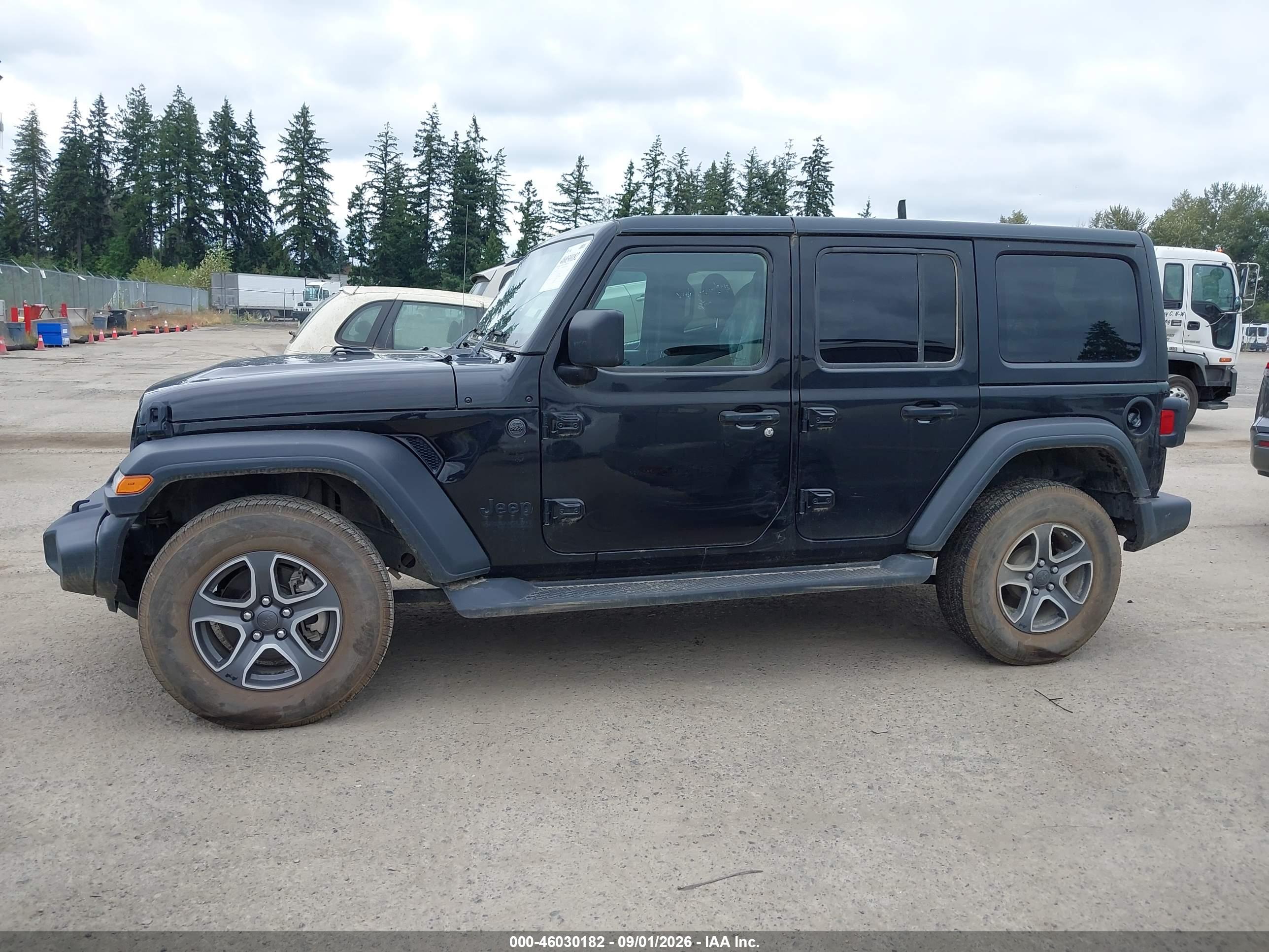 2022 JEEP WRANGLER UNLIMITED SPORT S 4X4